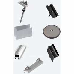 Solar Ladegeräte Priwatt PriShed Duo, Solartechnik (2x 375W, Für Gartenhaus Bitumen) -Outdoor Ausrüstung Verkäufe Priwatt priShed Duo Solartechnik@@1870055 3