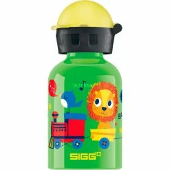 Trinkflaschen SIGG Alu Jungle Train 0,3 Liter, Trinkflasche (grün)