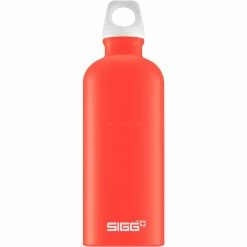Trinkflaschen SIGG Alu Lucid Scarlet Touch 0,6 Liter, Trinkflasche (rot)