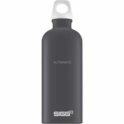 Trinkflaschen SIGG Alu Lucid Shade Touch 0,6 Liter, Trinkflasche (grau)