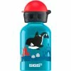 Trinkflaschen SIGG Alu Orca Family 0,3 Liter, Trinkflasche (türkis) -Outdoor Ausrüstung Verkäufe SIGG Alu Orca Family 0 3 Liter Trinkflasche@@1ctga025