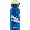 Trinkflaschen SIGG Alu Sharkies 0,4 Liter, Trinkflasche (blau)