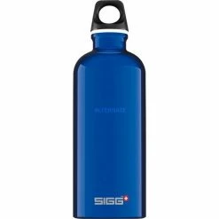 Trinkflaschen SIGG Alu Traveller 0,6 Liter, Trinkflasche (dunkelblau)