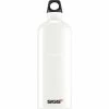 Trinkflaschen SIGG Alu Traveller 1 Liter, Trinkflasche (weiß) 2 Trinkflaschen SIGG Alu Traveller 1 Liter, Trinkflasche (weiß) -Outdoor Ausrüstung Verkäufe SIGG Alu Traveller 1 Liter Trinkflasche@@1ctga01m