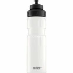 Trinkflaschen SIGG Alu WMB Sports Touch 0,75 Liter, Trinkflasche (weiß)