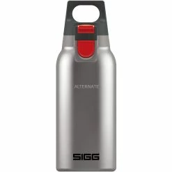 Trinkflaschen SIGG Hot & Cold One Brushed 0,3 Liter, Thermosflasche (edelstahl)