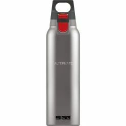 Trinkflaschen SIGG Hot & Cold One Brushed 0,5 Liter, Thermosflasche (edelstahl)