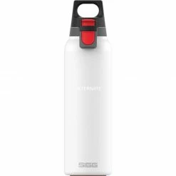 Trinkflaschen SIGG Hot & Cold One Light White 0,55 Liter, Thermosflasche (weiß)