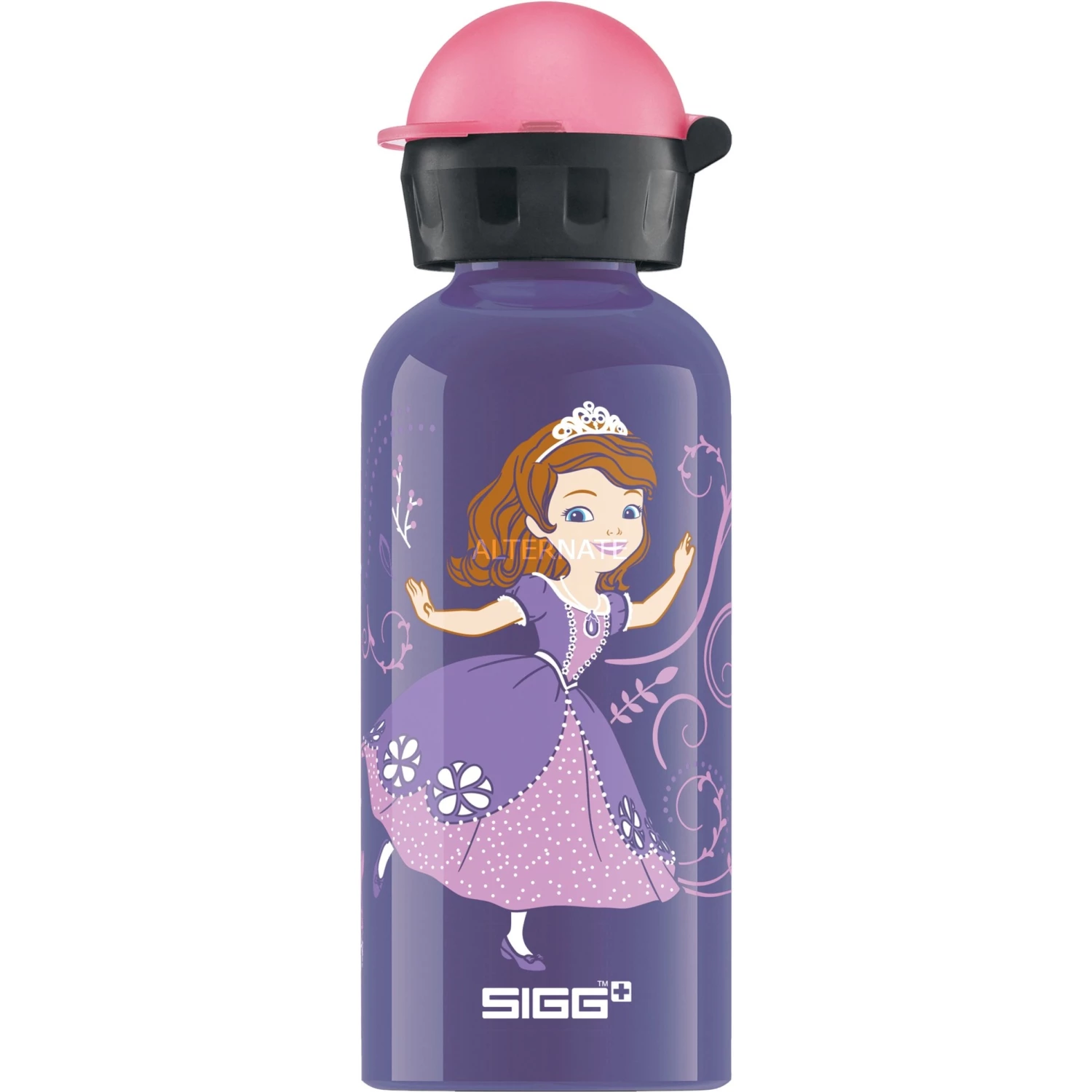 Trinkflaschen SIGG KBT Sofia The First 0,4 Liter, Trinkflasche (violett) 3 Trinkflaschen SIGG KBT Sofia The First 0,4 Liter, Trinkflasche (violett)