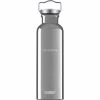 Trinkflaschen SIGG Original Alu 0,75L, Trinkflasche (silber) 2 Trinkflaschen SIGG Original Alu 0,75L, Trinkflasche (silber) -Outdoor Ausrüstung Verkäufe SIGG Original Alu 0 75L Trinkflasche@@1ctga03i