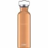 Trinkflaschen SIGG Original Copper 0,5L, Trinkflasche (kupfer) 2 Trinkflaschen SIGG Original Copper 0,5L, Trinkflasche (kupfer) -Outdoor Ausrüstung Verkäufe SIGG Original Copper 0 5L Trinkflasche@@1ctga03h