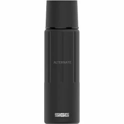 Trinkflaschen SIGG Thermosflasche Gemstone IBT Obsidian 0,5L (schwarz, Ø 68mm)