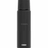 Trinkflaschen SIGG Thermosflasche Gemstone IBT Obsidian 0,75L (schwarz, Ø 76mm)