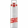 Trinkflaschen SIGG Total Clear One Red 0,75 Liter, Trinkflasche (grau/rot) -Outdoor Ausrüstung Verkäufe SIGG Total Clear One Red 0 75 Liter Trinkflasche@@1ctgr009