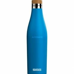 Trinkflaschen SIGG Trinkflasche Meridian Electric Blue 0,5L, Thermosflasche (blau)