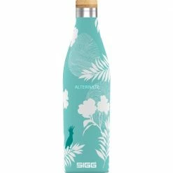 Trinkflaschen SIGG Trinkflasche Meridian Sumatra Birds 0,5L, Thermosflasche (grün)