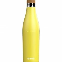 Trinkflaschen SIGG Trinkflasche Meridian Ultra Lemon 0,5L, Thermosflasche (gelb)