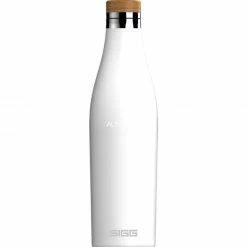 Trinkflaschen SIGG Trinkflasche Meridian White 0,5L, Thermosflasche (schwarz)