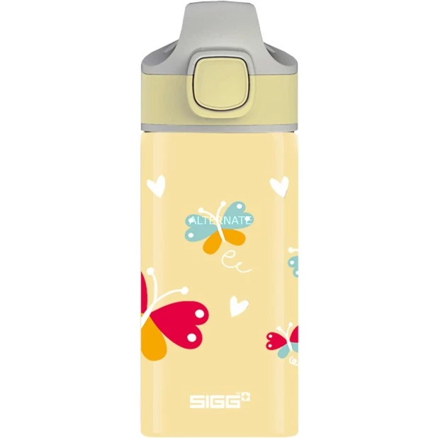 Trinkflaschen SIGG Trinkflasche Miracle Butterfly 0,4L (gelb) 3 Trinkflaschen SIGG Trinkflasche Miracle Butterfly 0,4L (gelb)
