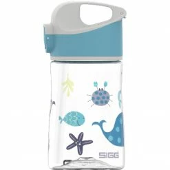 Trinkflaschen SIGG Trinkflasche Miracle Ocean Friend 0,35L (transparent/blau)
