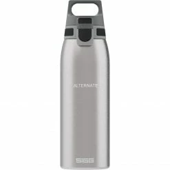 Trinkflaschen SIGG Trinkflasche Shield One Brushed 1L (edelstahl (gebürstet))