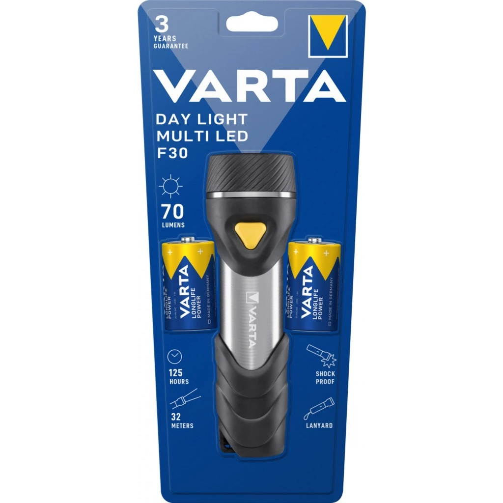 Taschenlampen Varta Day Light Multi LED F30, Taschenlampe 3 Taschenlampen Varta Day Light Multi LED F30, Taschenlampe