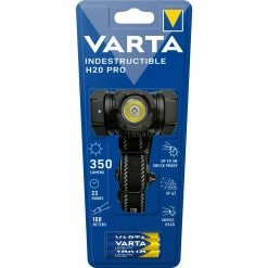Outdoor Lampen Varta Indestructible H20 Pro, LED-Leuchte (schwarz)