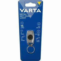 Taschenlampen Varta Metal Key Chain Light, Taschenlampe (silber)