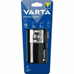 Taschenlampen Varta Palm Light, Taschenlampe (schwarz)